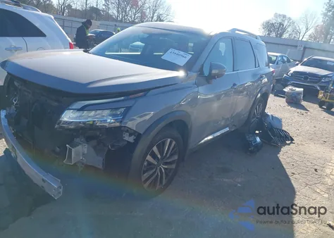 2022 Nissan Pathfinder Platinum 4Wd из США, поврежденный, VIN 5N1DR3DK2NC268943